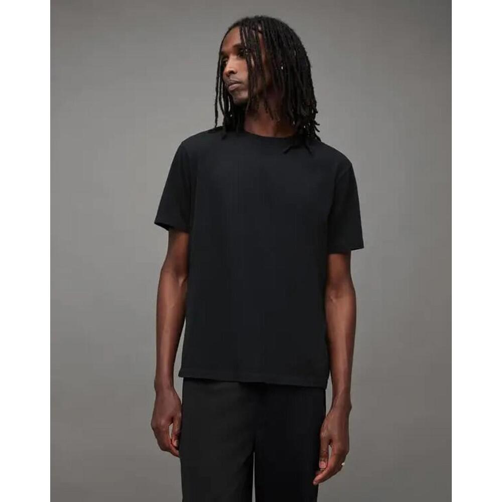 ALL SAINTS  Curtis Regular Fit Crew Neck T-Shirt - Jet Black